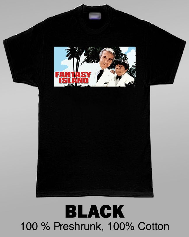 Fantasy Island Retro Cult 70s TV Show T Shirt  