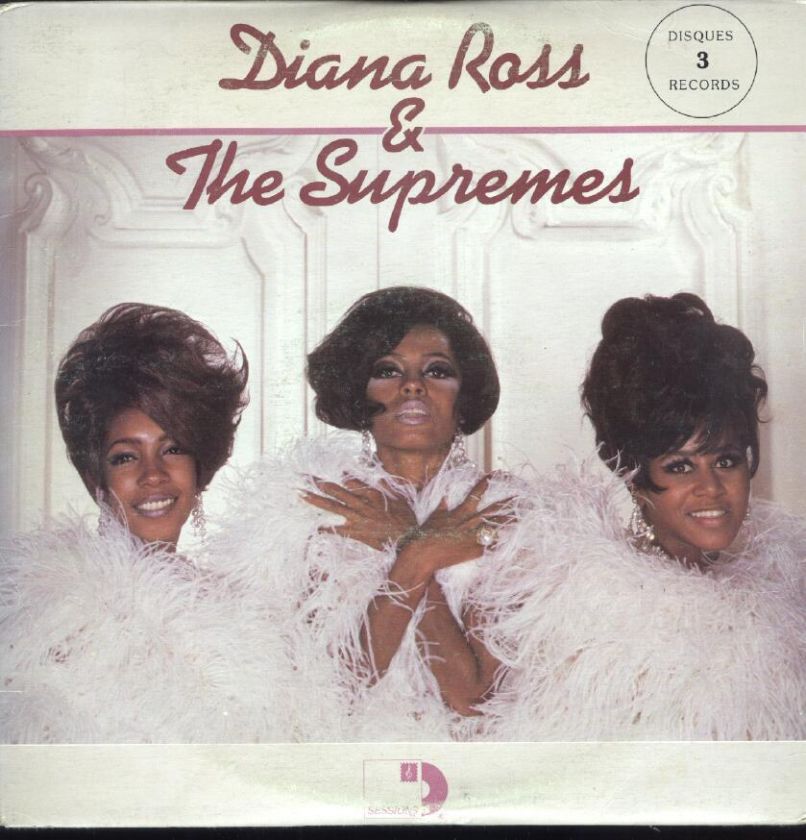 Diana Ross & The Supremes   Sessions VG++ LP  