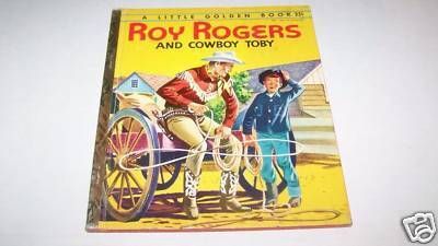 1954 LITTLE GOLDEN BOOK   ROY ROGERS & COWBOY TOBY  