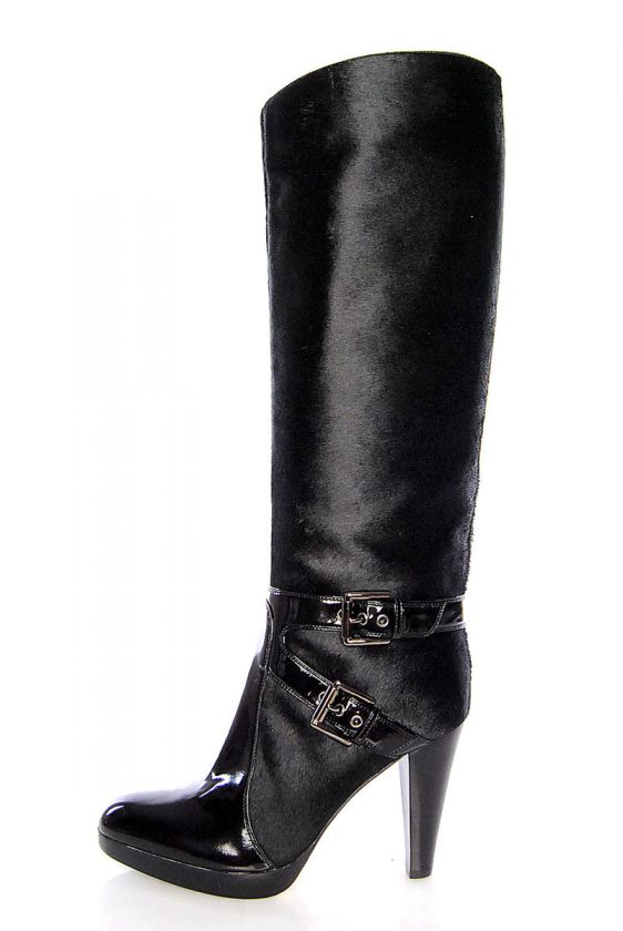 1283 GIANVITO ROSSI Womens Knee High Boots GD8045.000 Skin Horse 