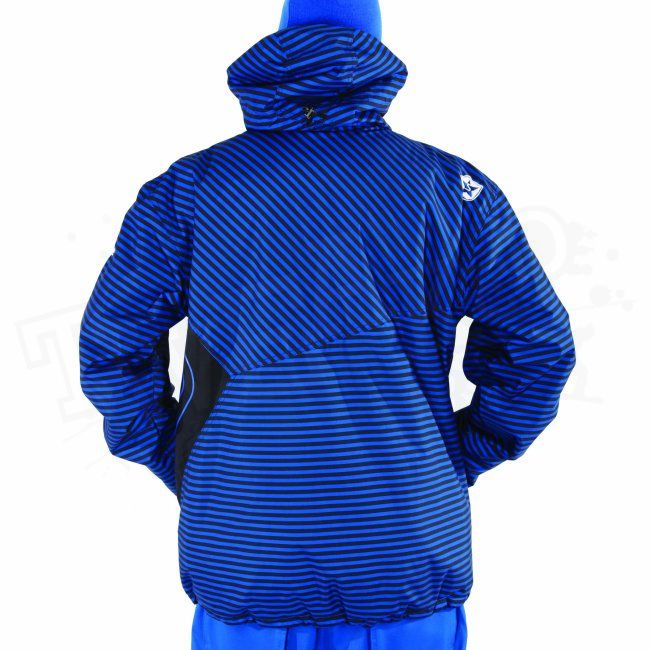 New 2012 Sessions Mens Truth Jacket   Blue Royale Mini Stripe   Size X 