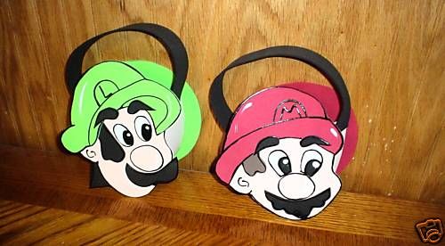 Mario & Luigi party favor favors baskets party supplies  