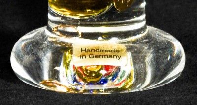 GALILEO Blown glass Indoor Thermometer Germany 11 Signed  