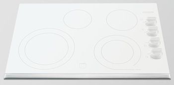New Frigidaire Gallery 30 30 Inch White Electric Stovetop Cooktop 