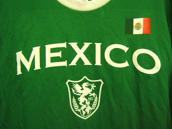 Unitas Mexico soccer t shirt Fifth Sun Mens M green New  