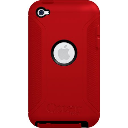 OTTERBOX DEFENDER SERIES CASE IPOD TOUCH 4G 4 G RED NEW OTTER  