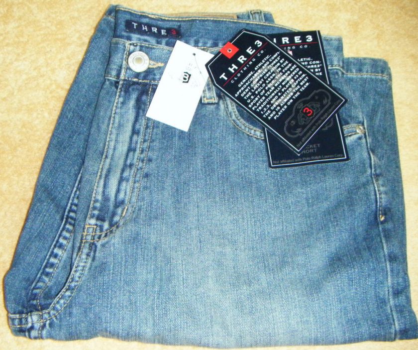 MENS THRE3 CLOTHING CO. 5  POCKET SHORTS #27  