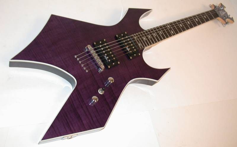 BC Rich Revenge Warlock Electric Guitar, Trans Purple  