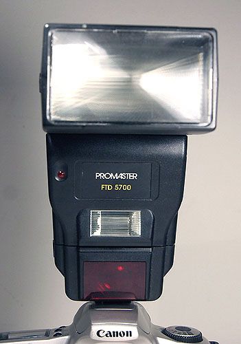 PROMASTER FTD 5700 Flash f Canon EOS 1n 1v 3 Elan 7e 7 IIe II Rebel Ti 