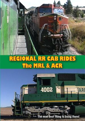   Railroad Cab Rides, Montana Rail Link, Arizona & California   DVD